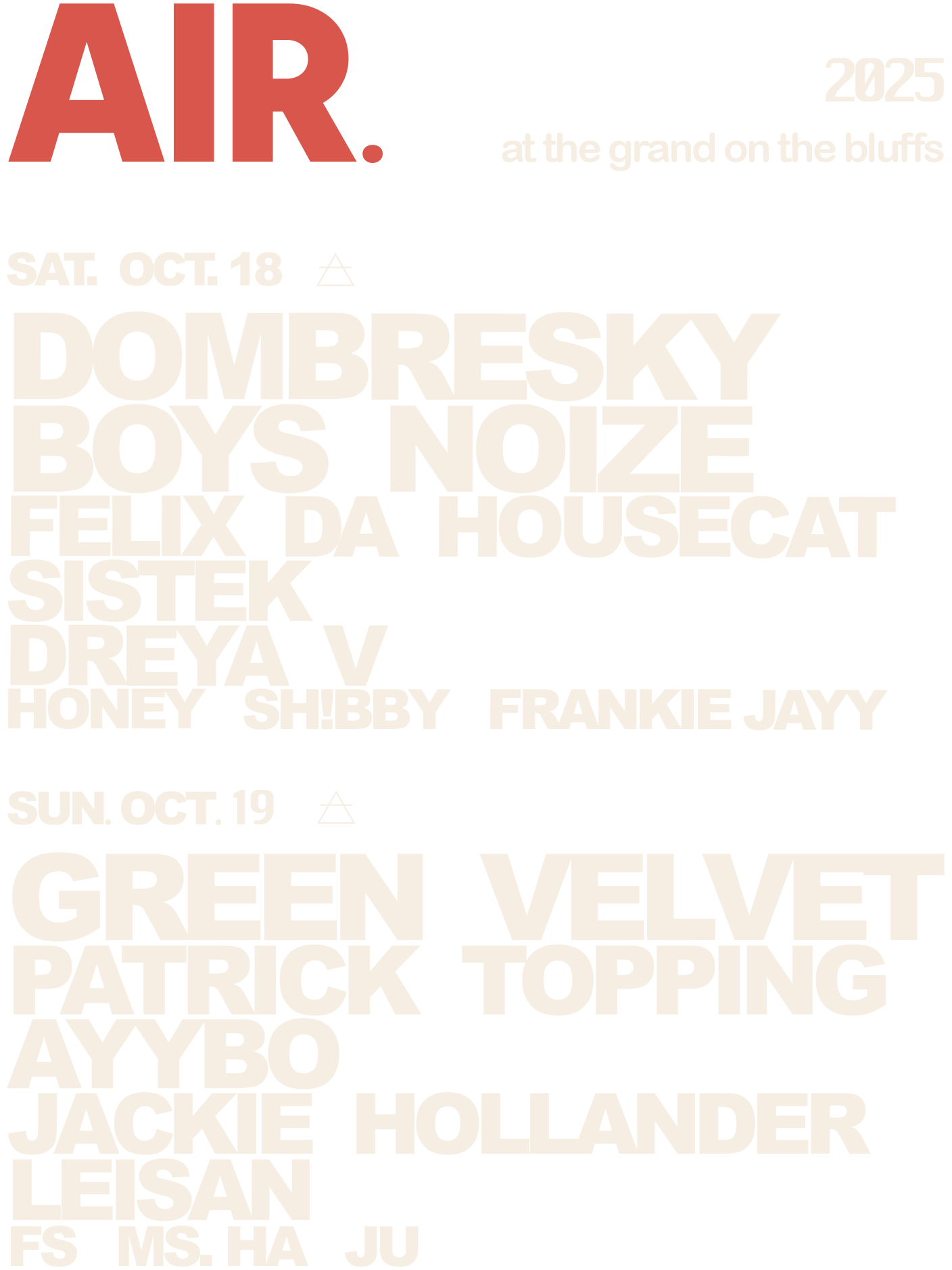 Center Lineup